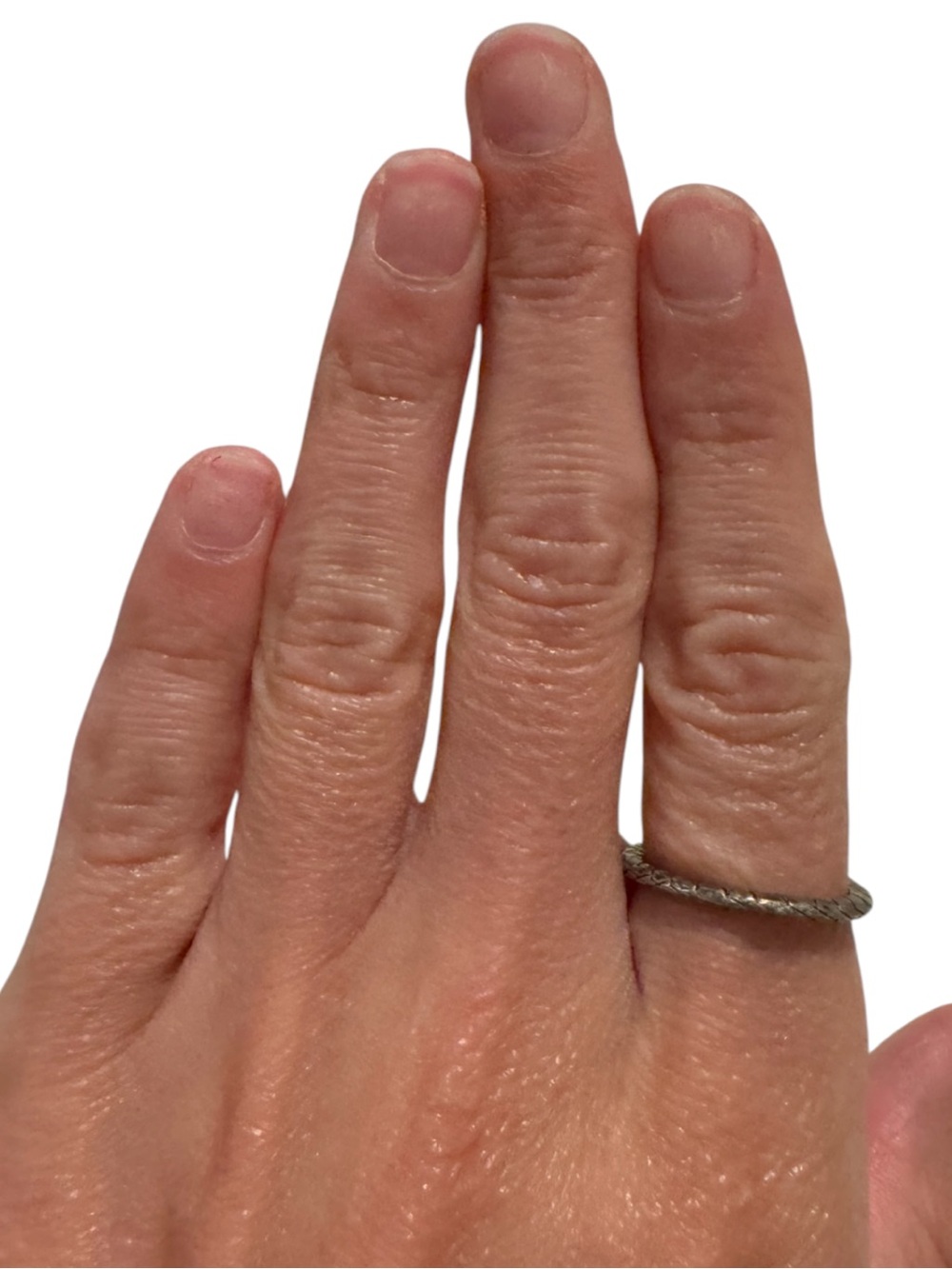 Textured Stackable Ring